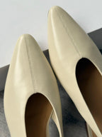 Pointed-Toe Slingback Flats