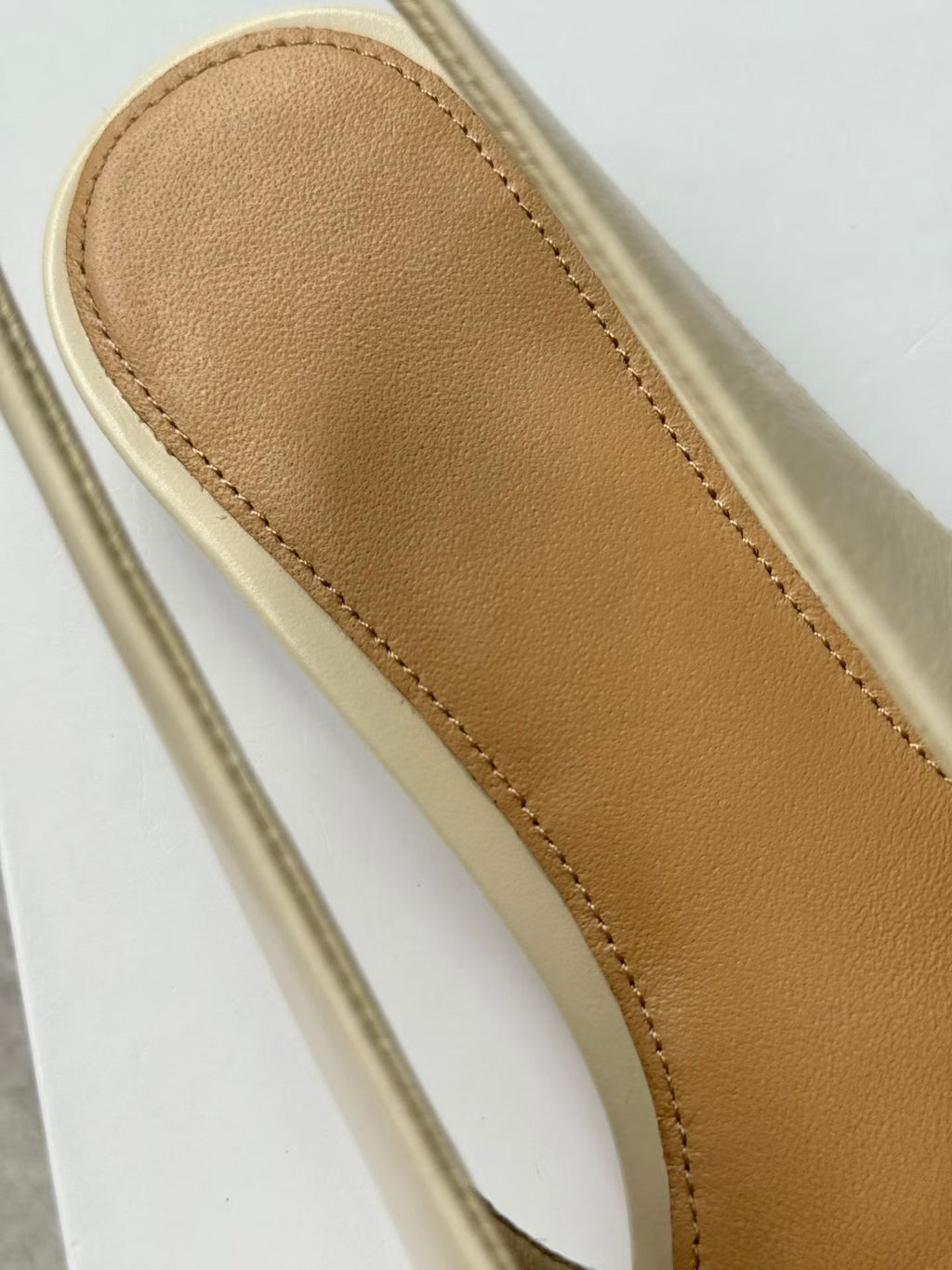 Pointed-Toe Slingback Flats