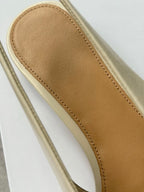 Pointed-Toe Slingback Flats