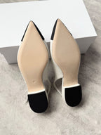 Mary Jane Slingback Heels
