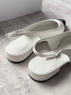 Mary Jane Slingback Heels