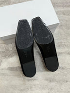 Square-Toe Ballet Flats