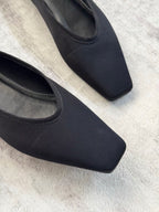 Square-Toe Ballet Flats