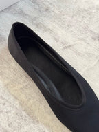 Square-Toe Ballet Flats