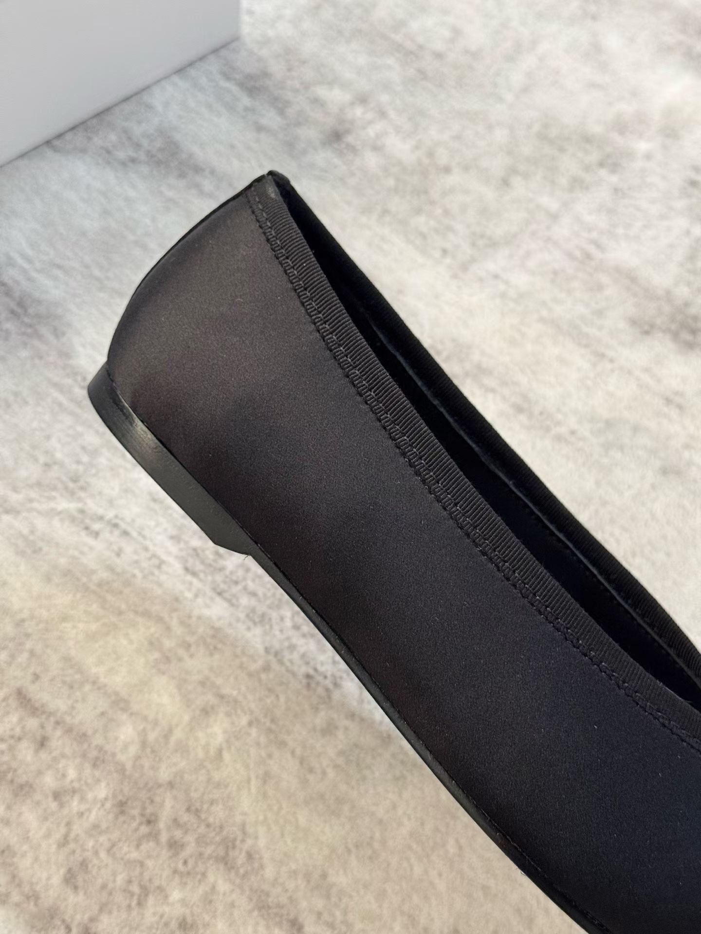 Square-Toe Ballet Flats
