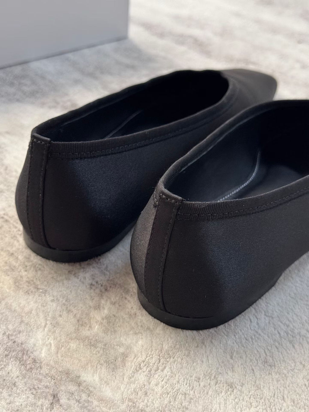 Square-Toe Ballet Flats
