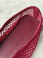 Crystal Mesh Ballet Flats