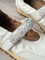 Pearl Mary Jane Sneakers