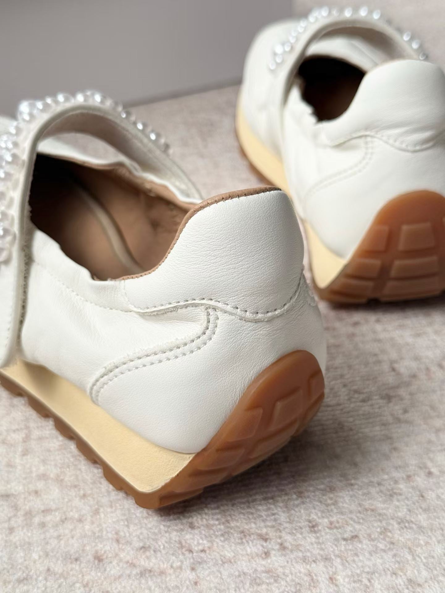 Pearl Mary Jane Sneakers