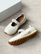 Pearl Mary Jane Sneakers