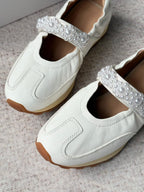 Pearl Mary Jane Sneakers