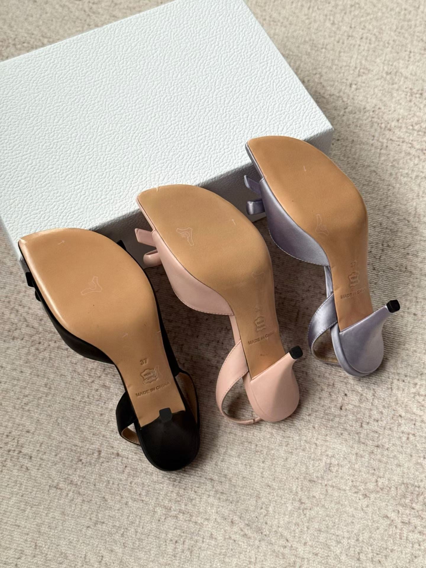 Bow Sandal High Heels