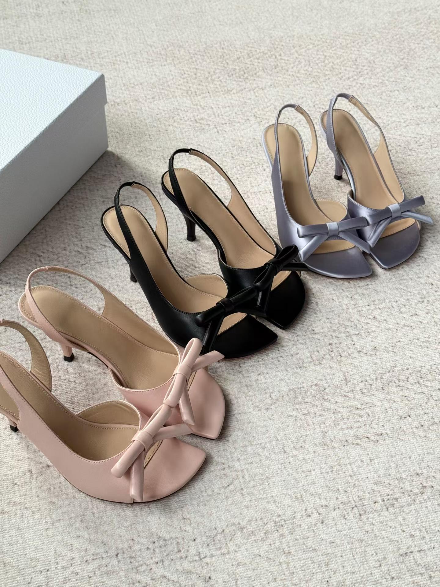 Bow Sandal High Heels