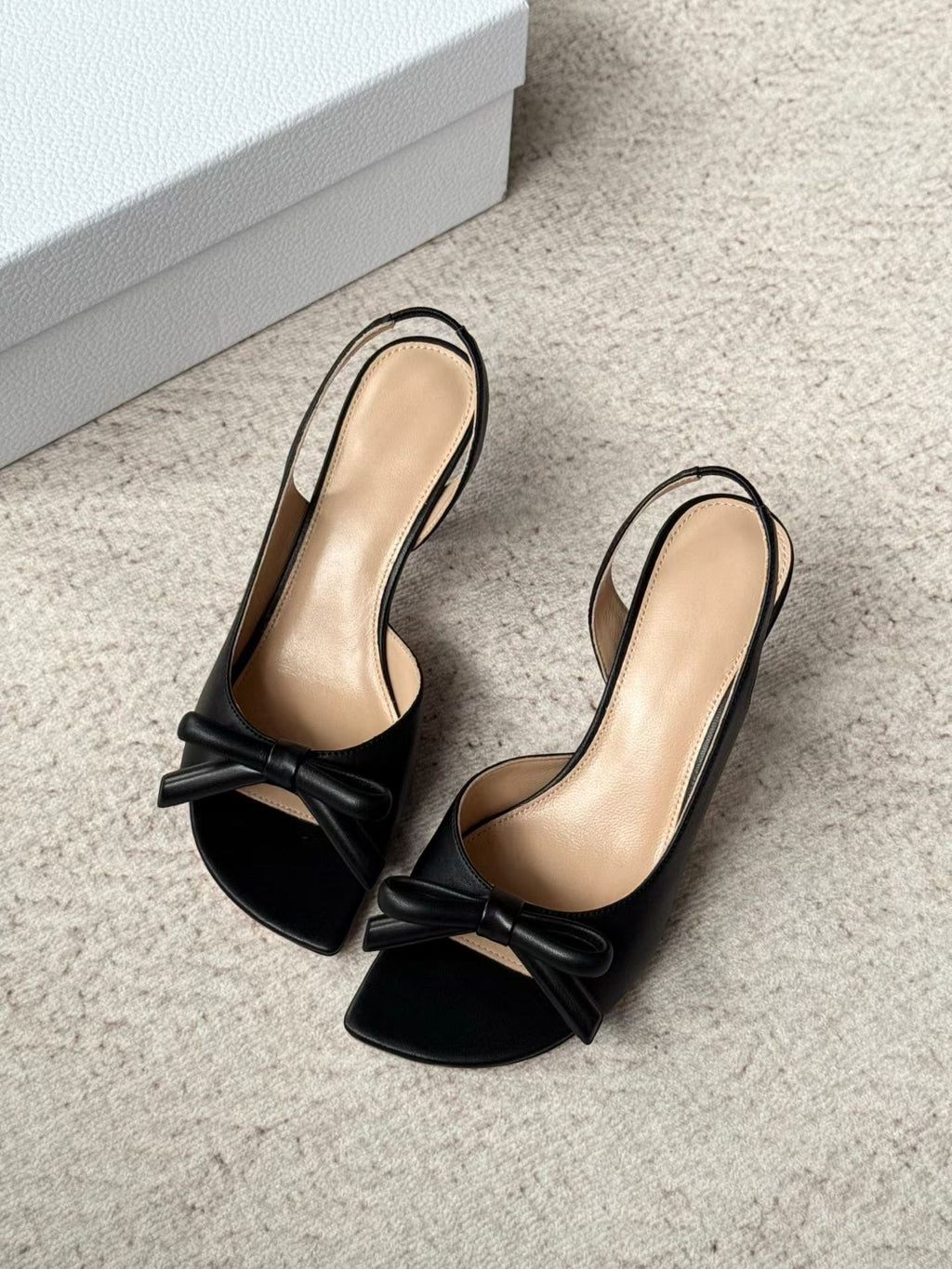 Bow Sandal High Heels