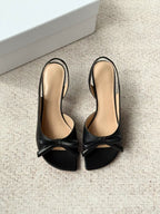 Bow Sandal High Heels