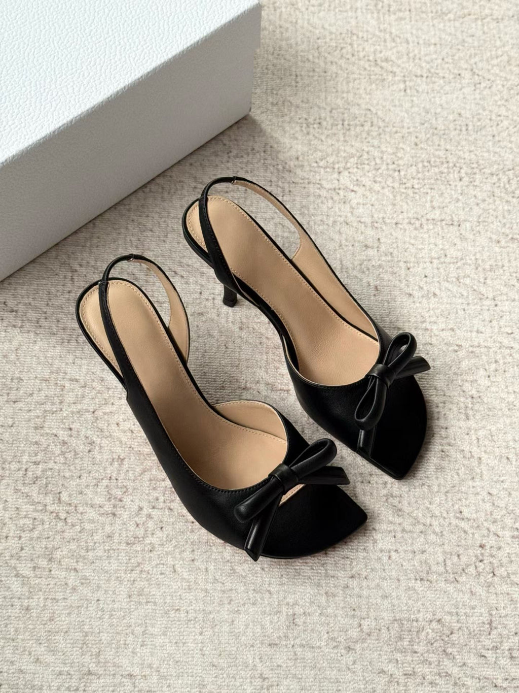 Bow Sandal High Heels