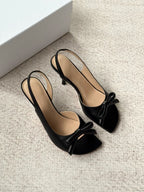Bow Sandal High Heels