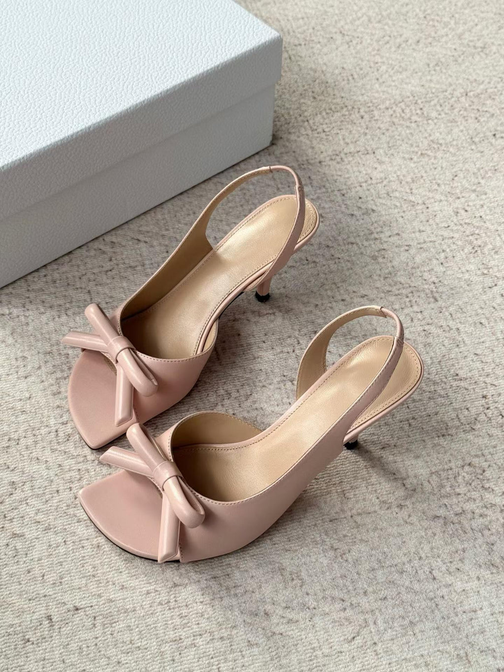 Bow Sandal High Heels