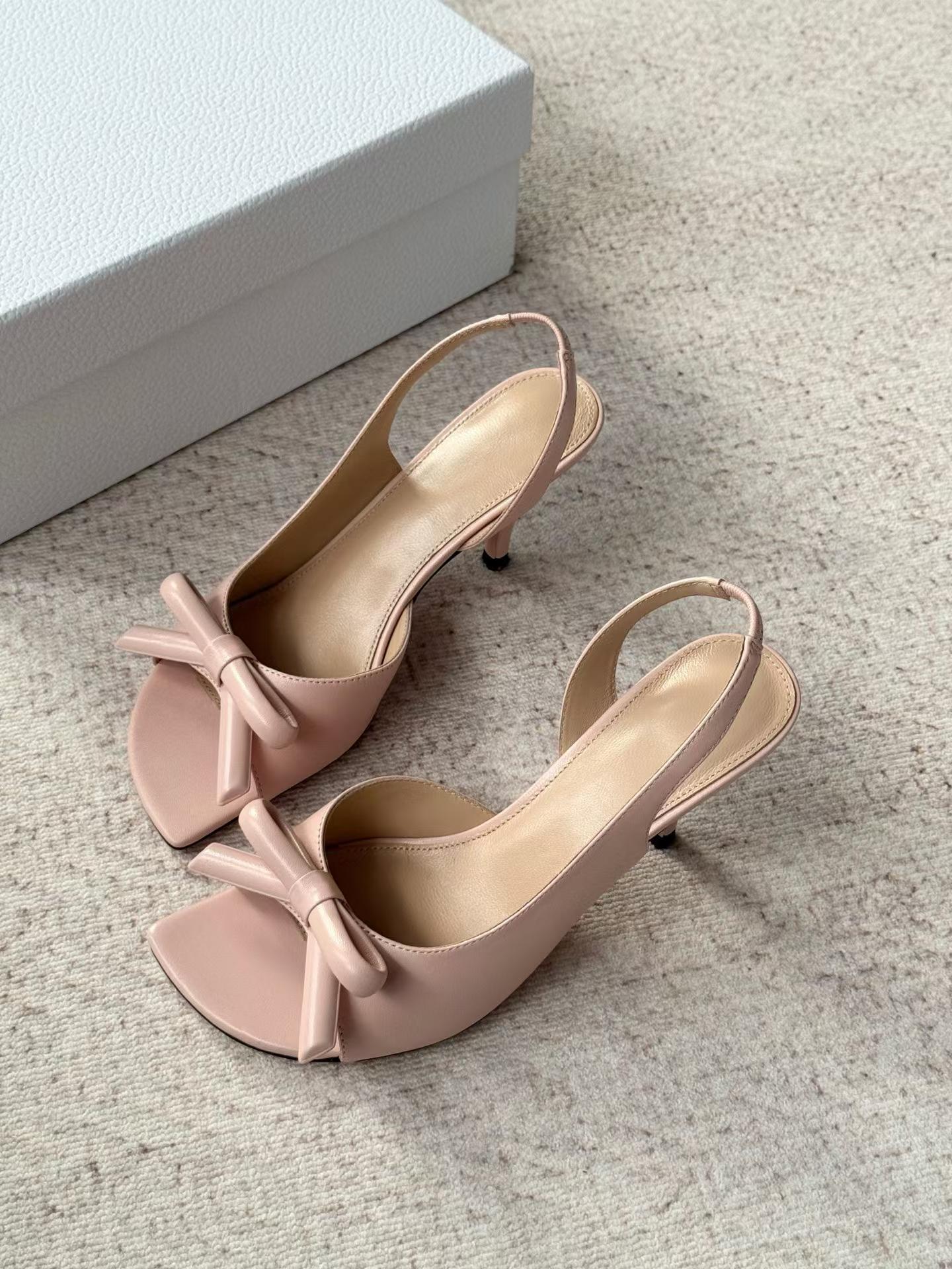 Bow Sandal High Heels