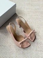 Bow Sandal High Heels