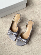 Bow Sandal High Heels