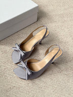 Bow Sandal High Heels