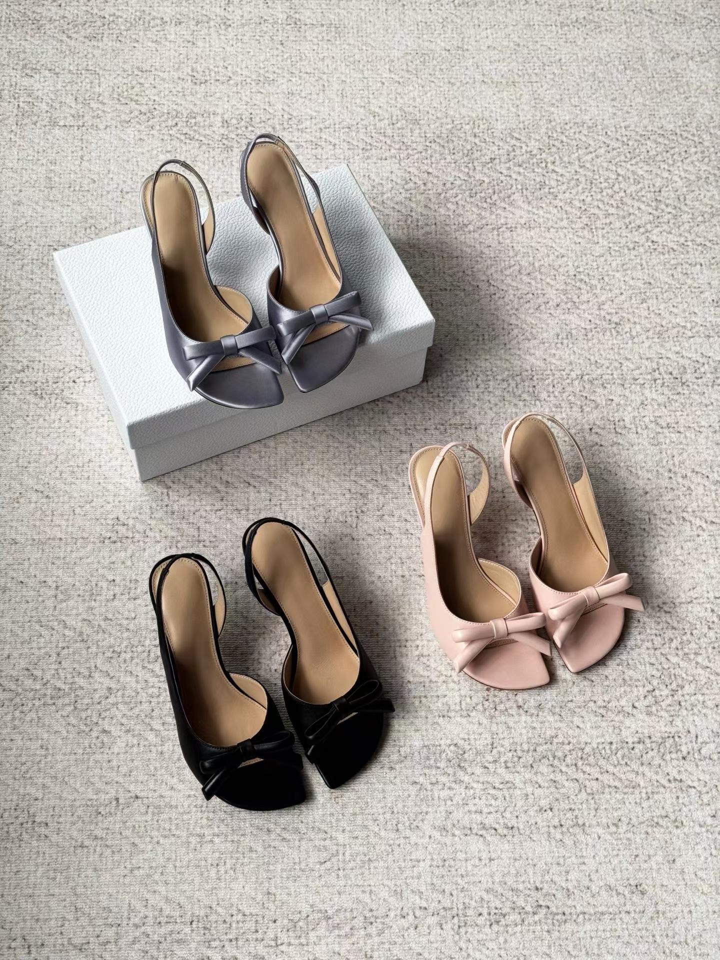 Bow Sandal High Heels