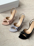 Bow Sandal High Heels