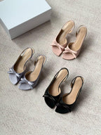 Bow Sandal High Heels