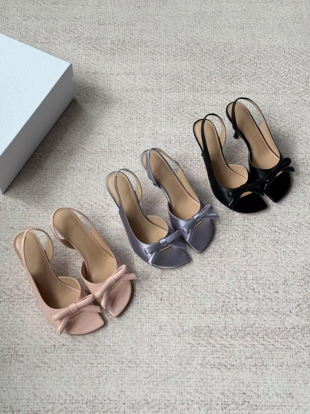 Bow Sandal High Heels