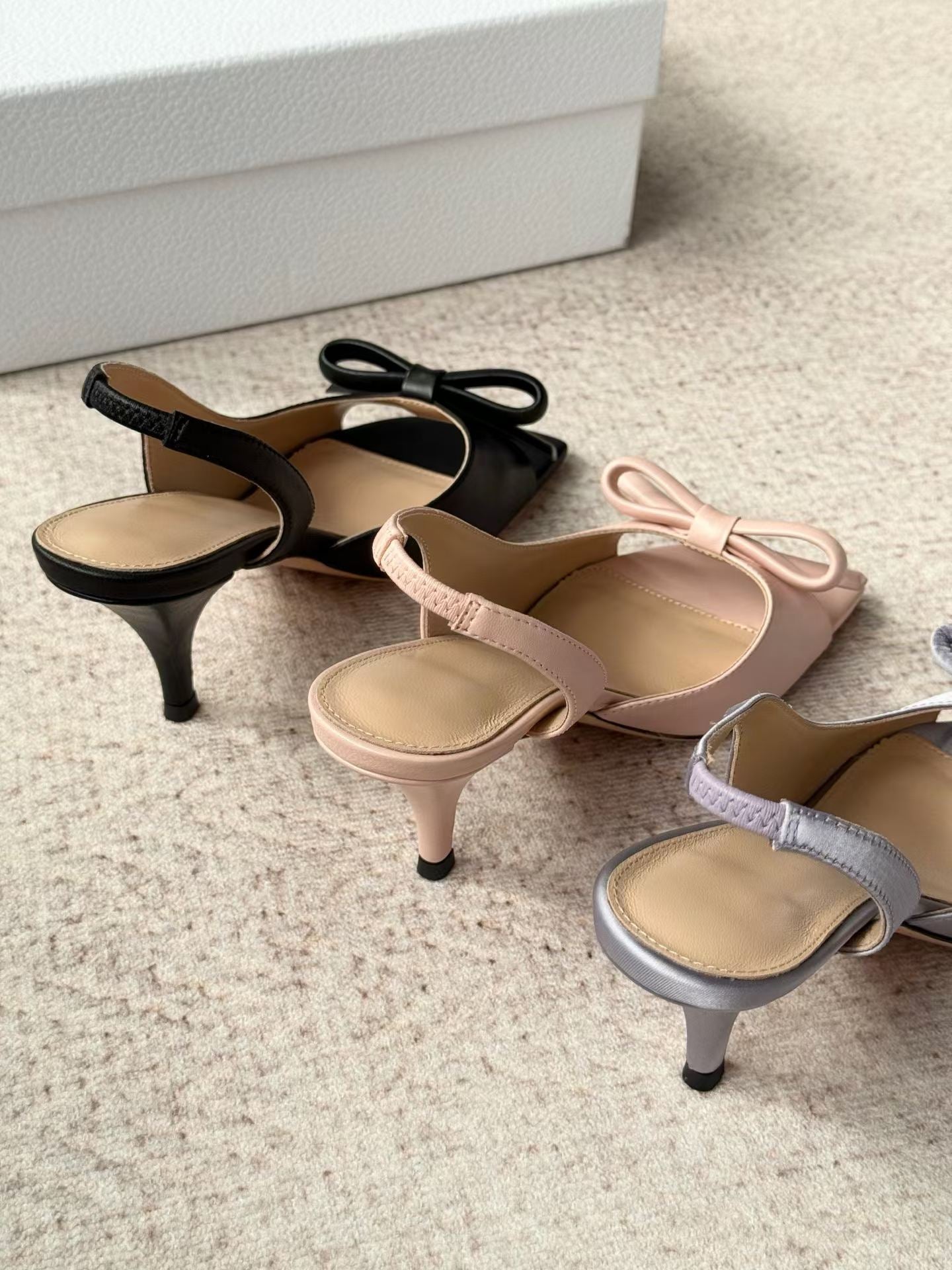 Bow Sandal High Heels