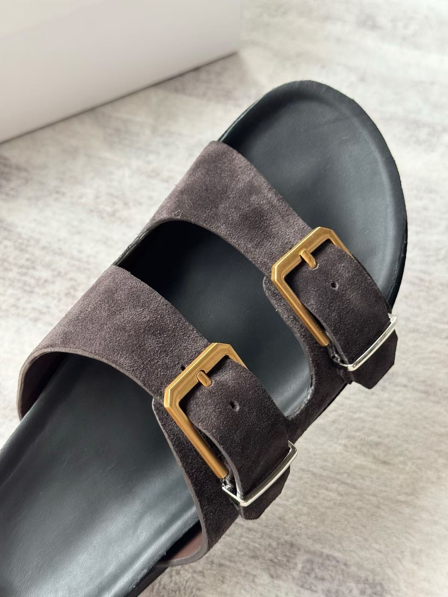 Double-Buckle Slides