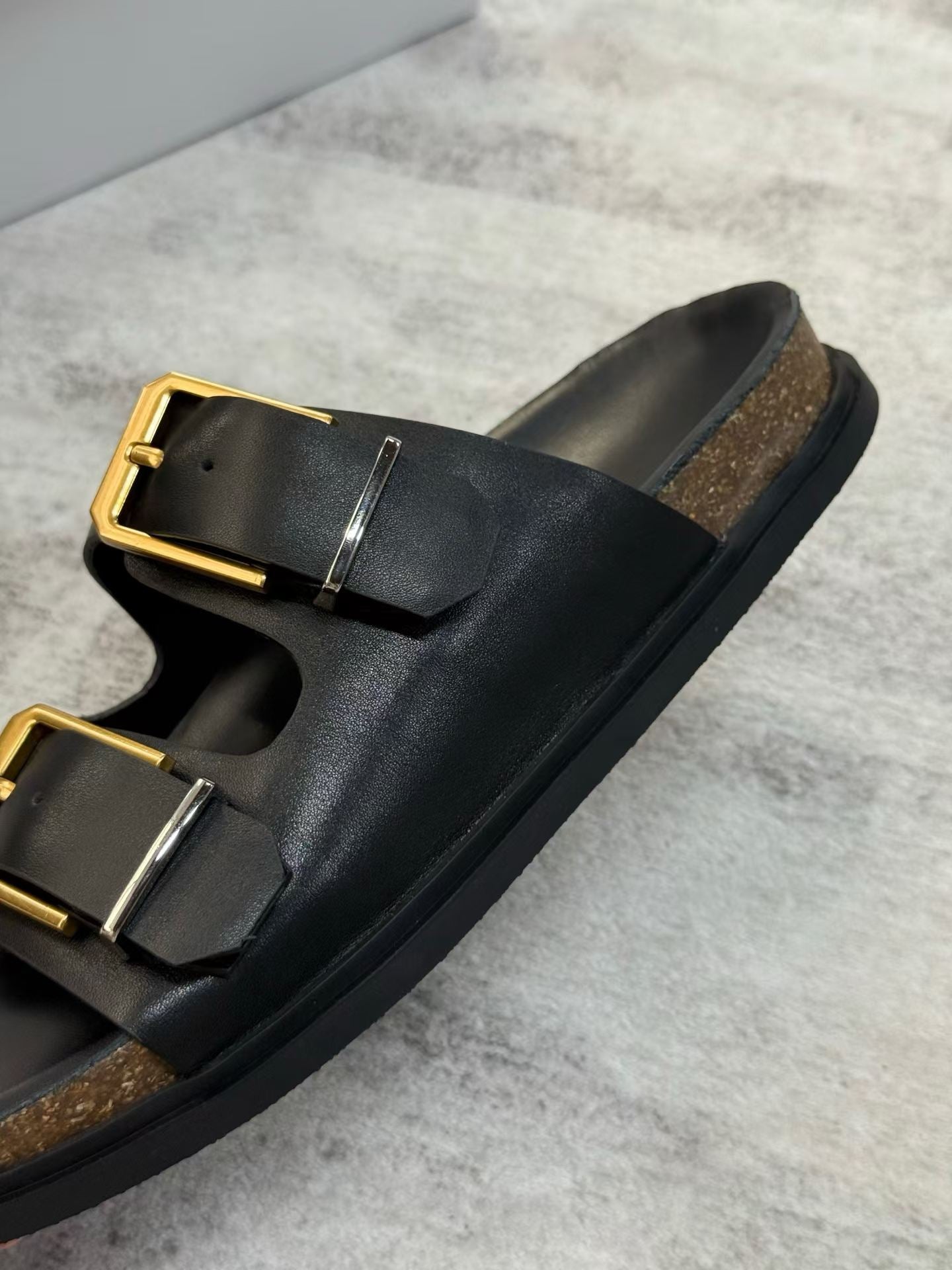 Double-Buckle Slides