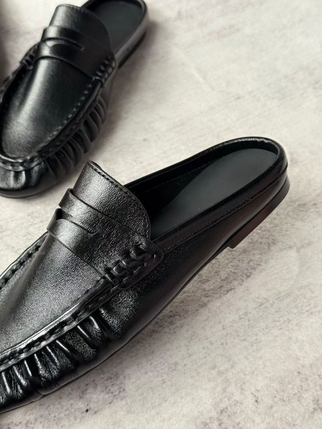 Classic Penny Loafer Mules