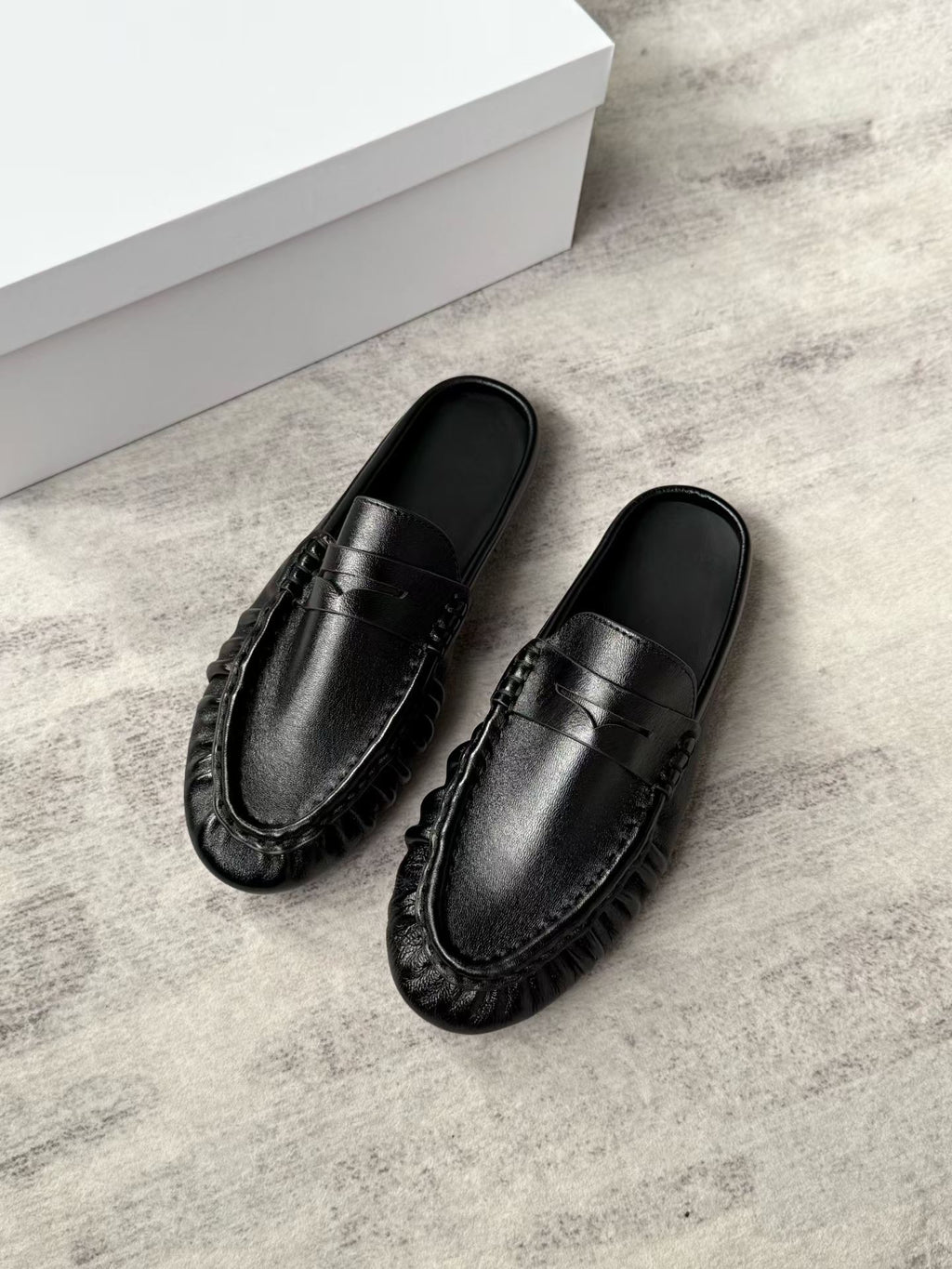 Classic Penny Loafer Mules