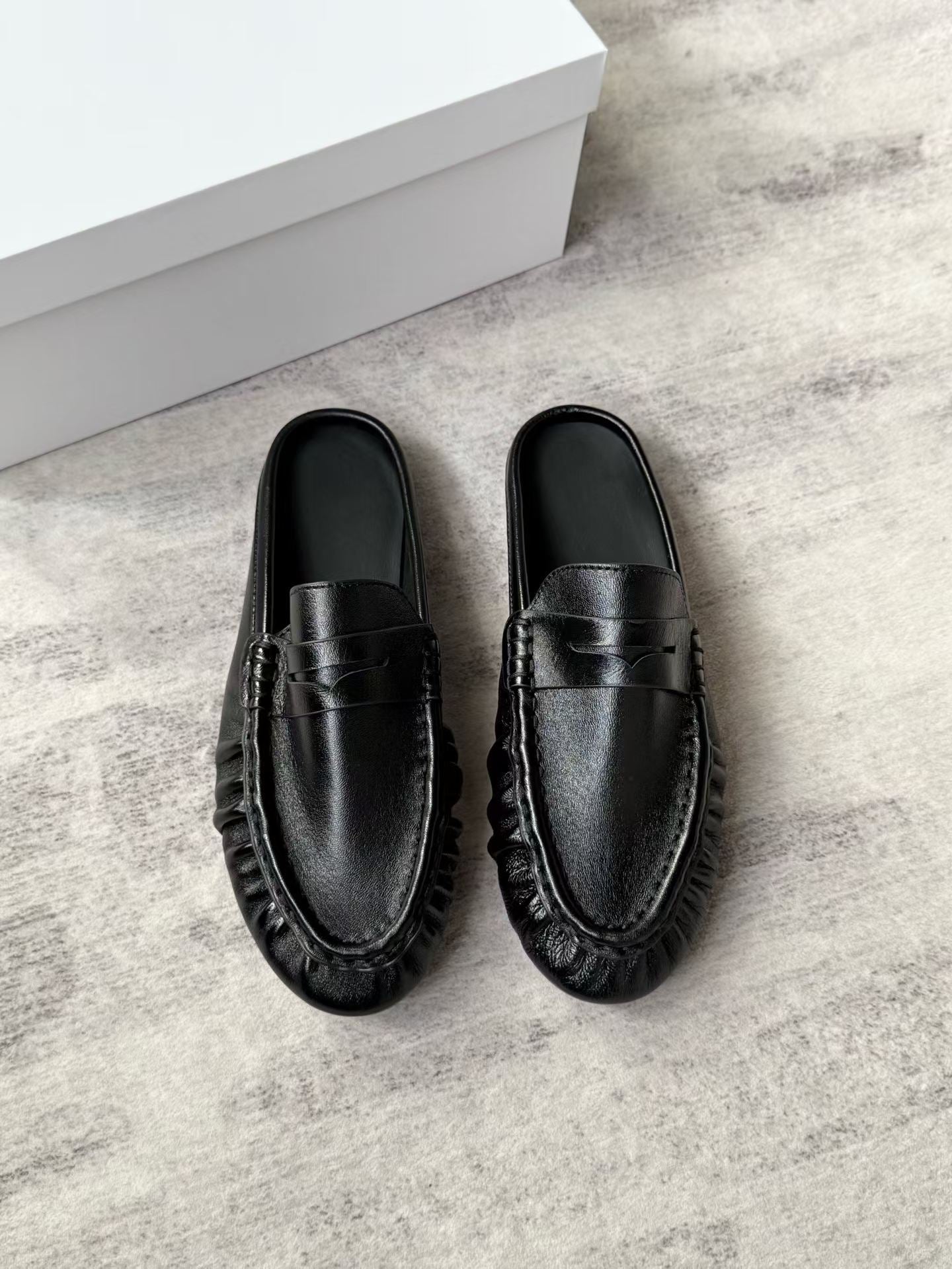 Classic Penny Loafer Mules