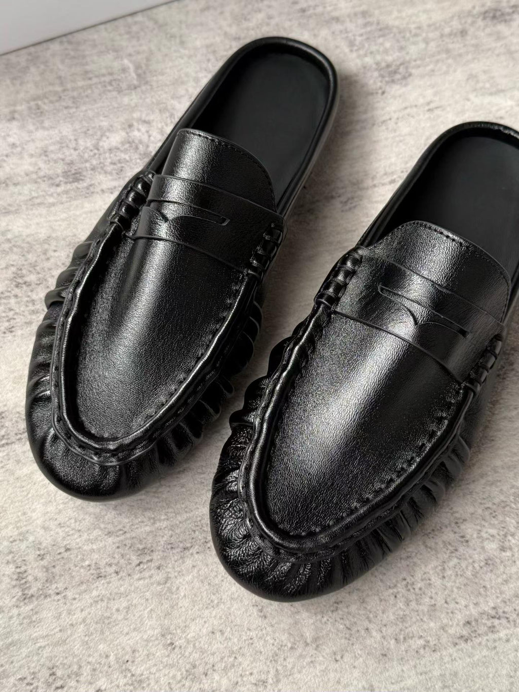 Classic Penny Loafer Mules