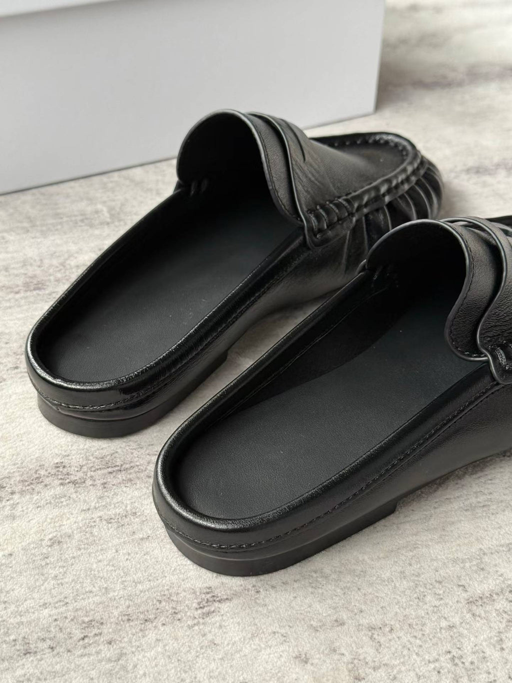 Classic Penny Loafer Mules