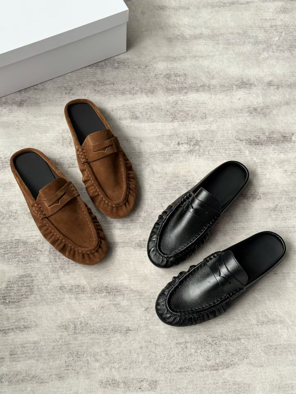 Classic Penny Loafer Mules