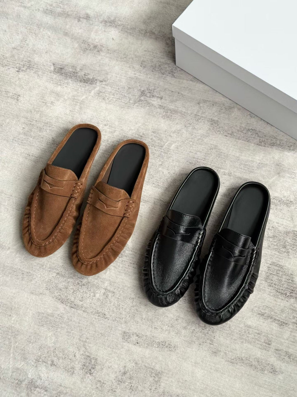 Classic Penny Loafer Mules