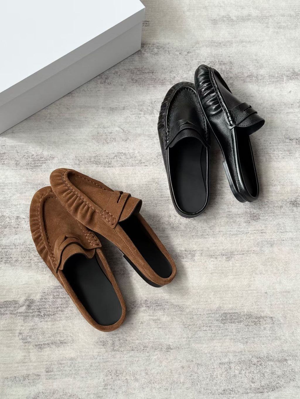 Classic Penny Loafer Mules