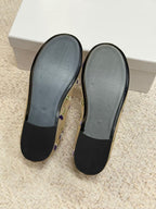 Fleur Embroidered Mesh Ballet Flats