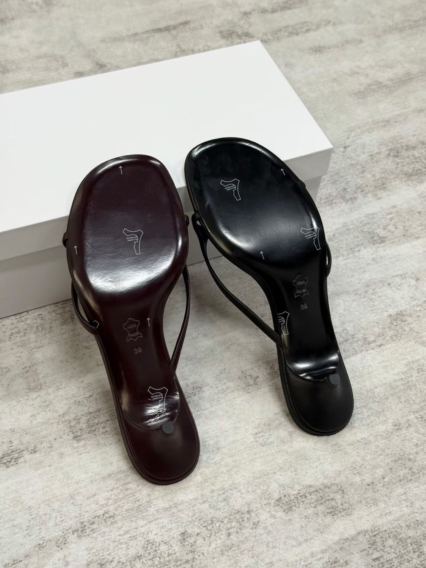 Vivienne Cut-Out Heel Sandals