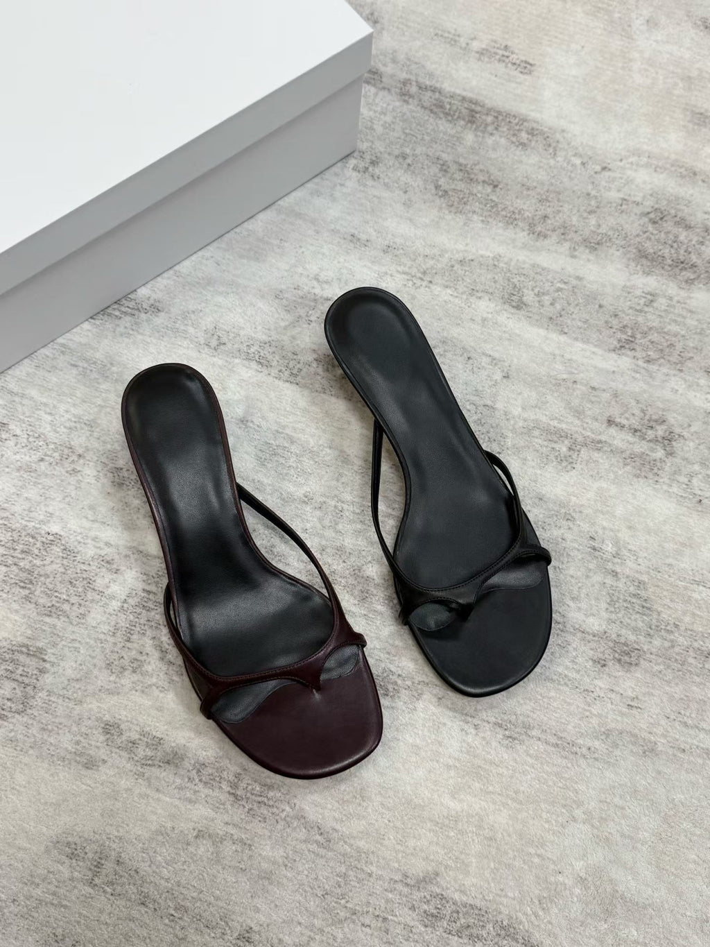 Vivienne Cut-Out Heel Sandals
