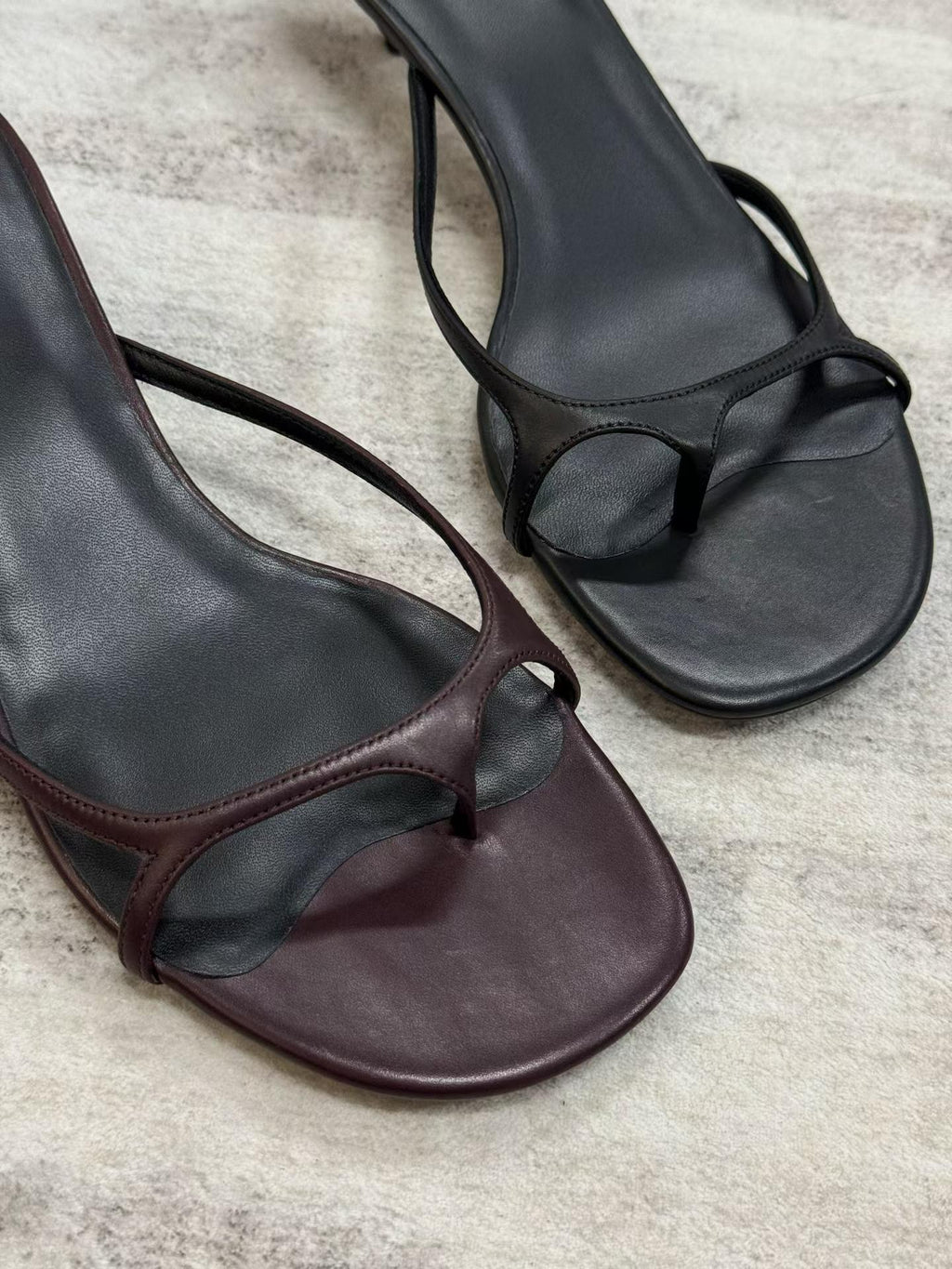 Vivienne Cut-Out Heel Sandals