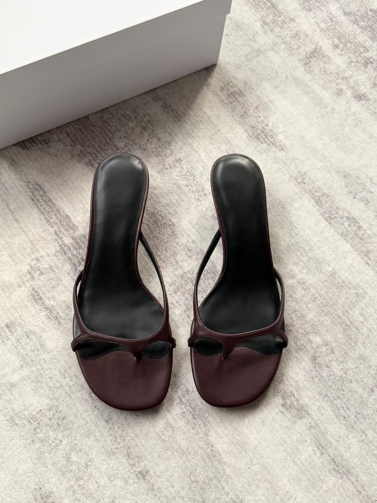 Vivienne Cut-Out Heel Sandals
