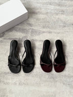 Vivienne Cut-Out Heel Sandals