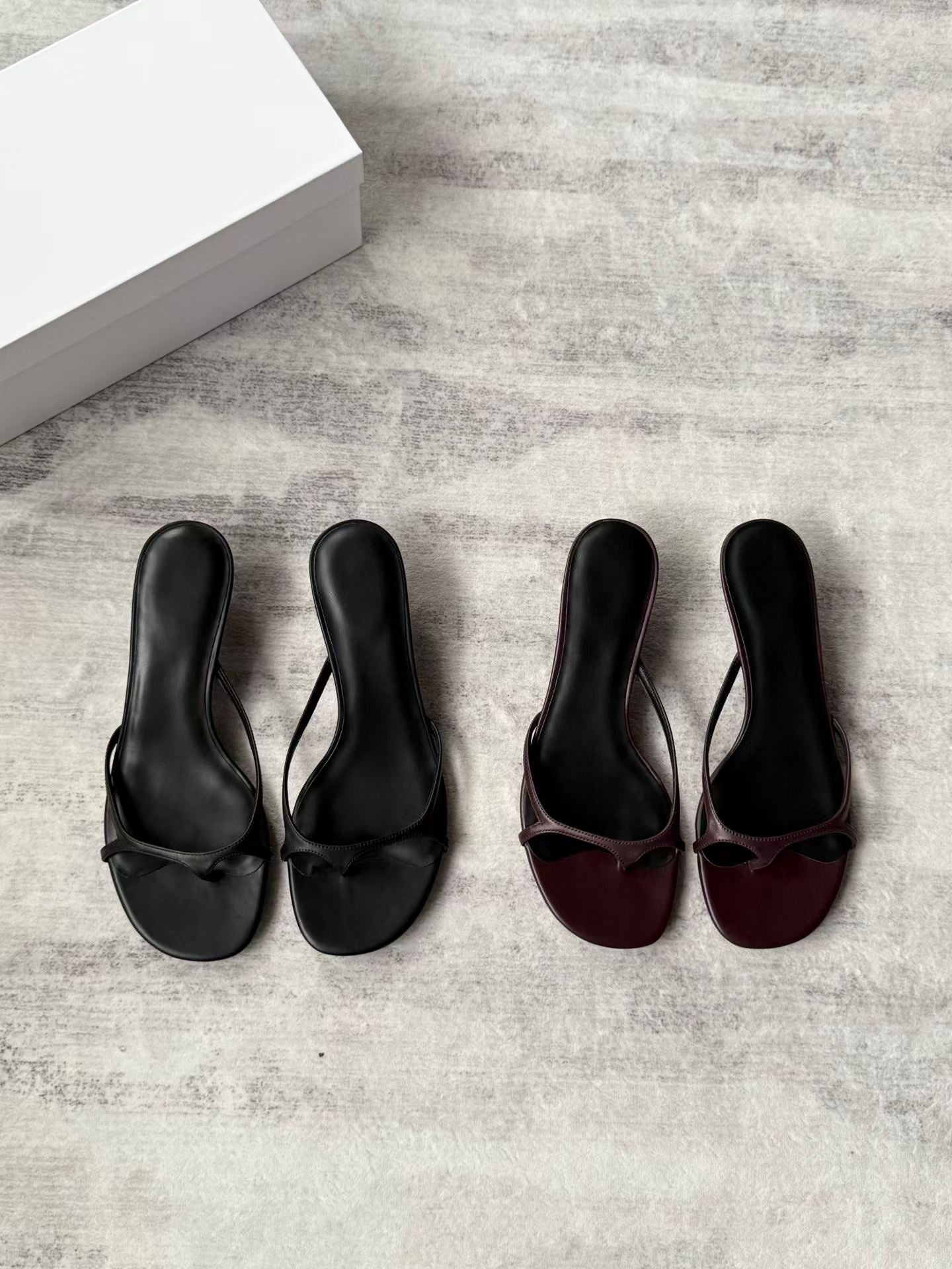 Vivienne Cut-Out Heel Sandals