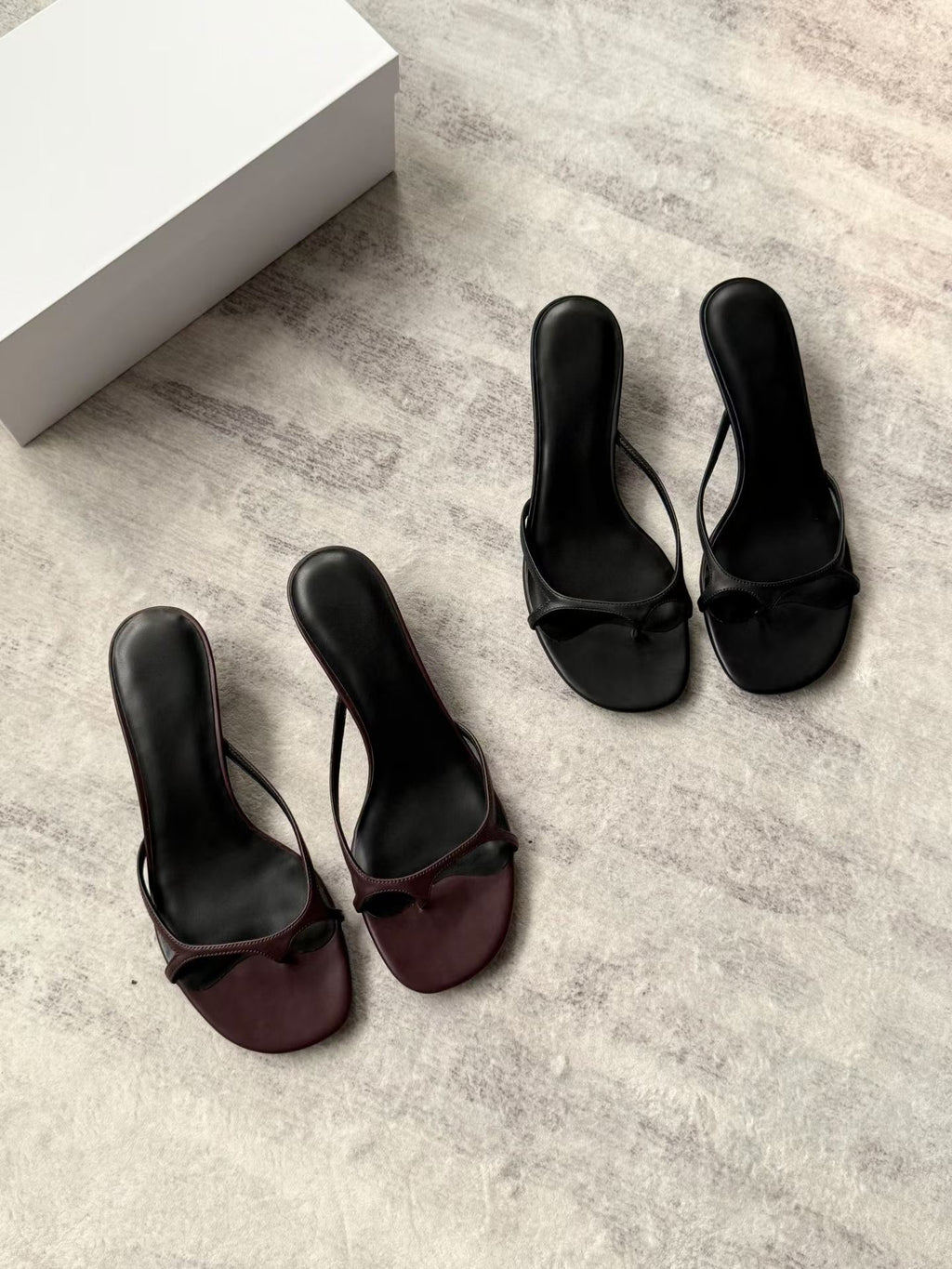 Vivienne Cut-Out Heel Sandals