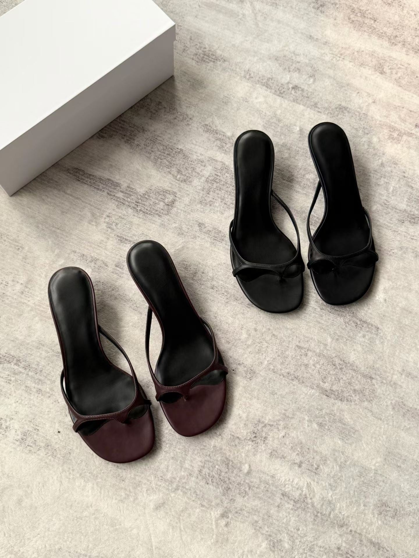 Vivienne Cut-Out Heel Sandals